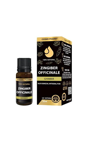 Cosmo Pharm Ulei Esential Integral Pur de Ghimbir (Uz Intern) 10ml