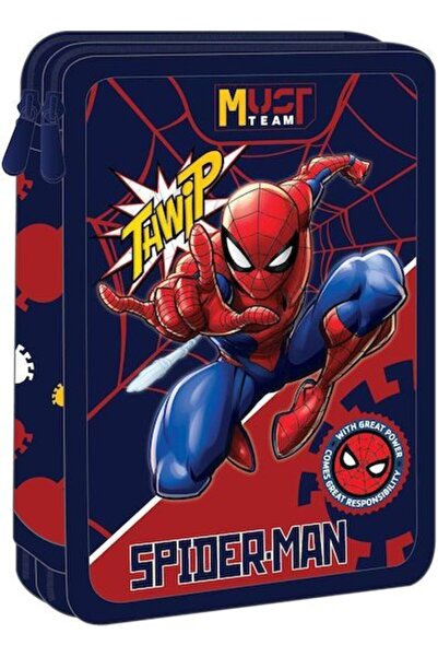 MUST Διπλή Θήκη Μολυβιών Spiderman Thwip (000508559)