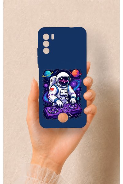 Vip Case Reeder S19 Max Pro S Compatible Astronaut Dj Patterned Silicone Case