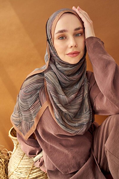 Silk Home Riva Shawl Tencel Flow Salmon