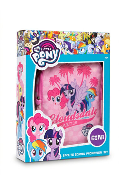 Taimi My Little Pony 6-in-1 Girls Back to School Promotion Gift Set with Back...