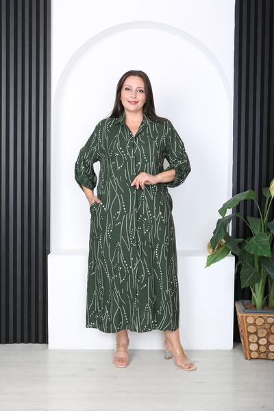 XL Modam Woven viscose plus size dress