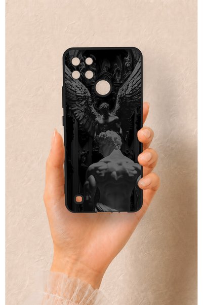 Vip Case Realme C21Y Compatible Icarus Patterned Silicone Case