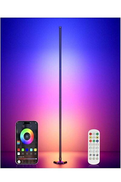 Generic مصباح أرضي ذكي RGB LED للزوايا قابل للتعتيم مع مزامنة الموسيقى وتغيير...
