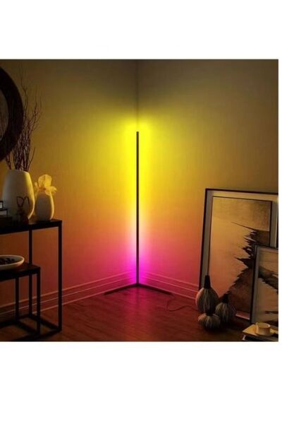 ACLIX Remote Control RGB LED Corner Floor Lamp Multicolour