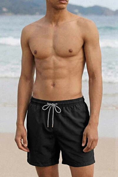 Aytuğ&Mısırlı Egyptian Basic Sea Shorts Black