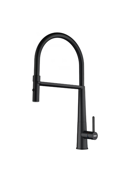 Franke Mythos Icon Semi-pro Αναμεικτική Μπαταρία Κουζίνας 48mm Μαύρο Ματ