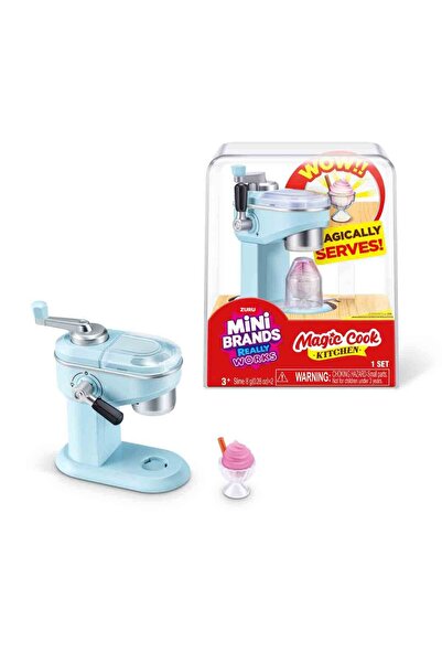 Mini Brands Magic Cook Kitchen Ice Cream Machine Mini Kitchen Set Working Min...