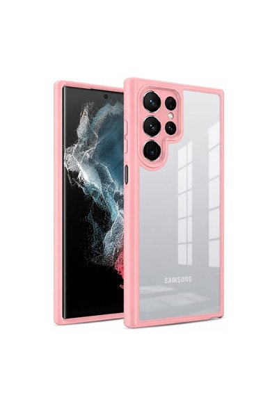 Flippy Θήκη Max Defence για Samsung Galaxy S22 Ultra, Ροζ Προστατευτικό Περίγ...
