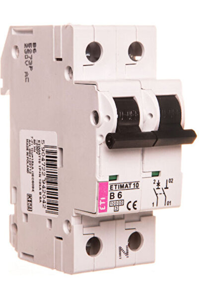 Eti Disjunctor automat 6A bipolar AC 002122712