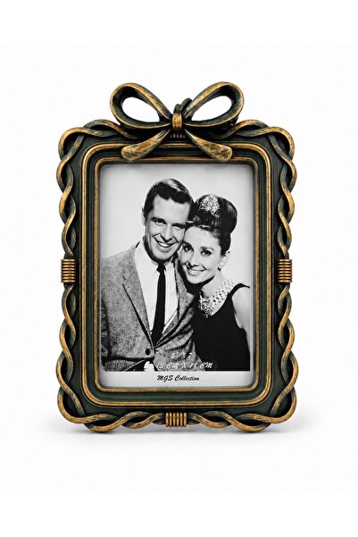 MGS COLLECTION Ramă decorativă pentru tablouri Ramă pătrată cu fundă 13x18 cm