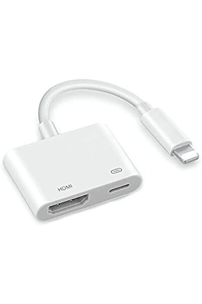 Yıldızan edl shop L8-HL iPhone iPad Lightning to 4K 1080p HD HDMI Lightning P...