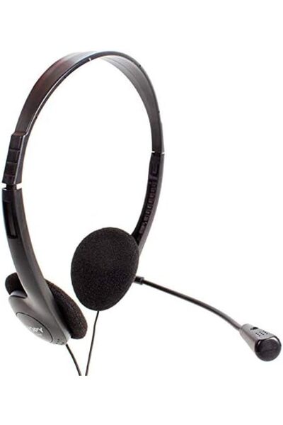 Yıldızan edl shop SN-660 سماعات رأس سوداء مع ميكروفون edl shop 1290799