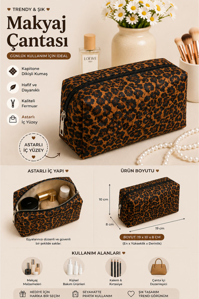 PREGIO Mayaj torba sa leopard uzorkom - velika veličina