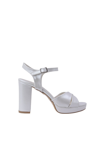 FELES Women's Evening Dress Shoes with Platform Heel and Buckle
