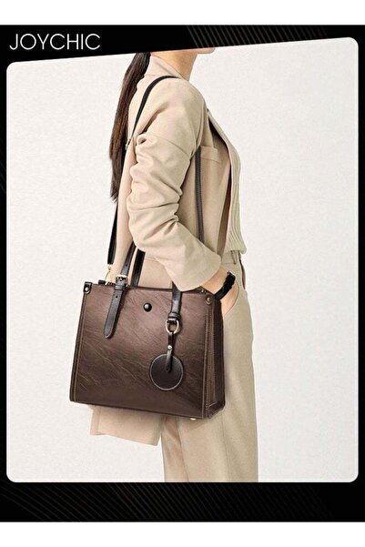 Joychic Fashionable Retro Women Handbag Large Capacity Multi Pocket Commuting...
