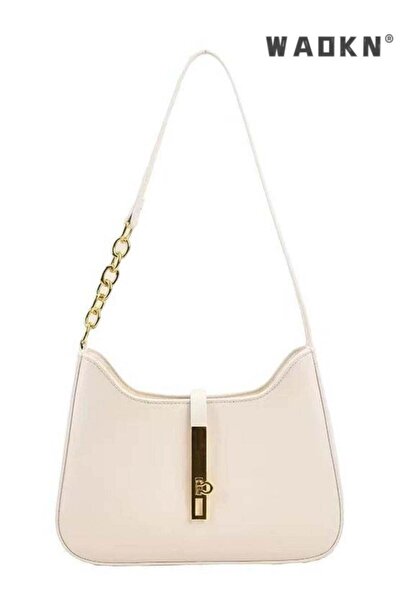 WAOKN Women's Elegant Chain Shoulder Bag, New Fashionable Commuter Large Capa...