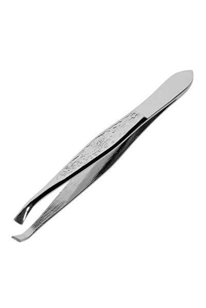 Jumbo Pensetă cosmetică argintie, prindere precisă – sprâncene definite cu pr...