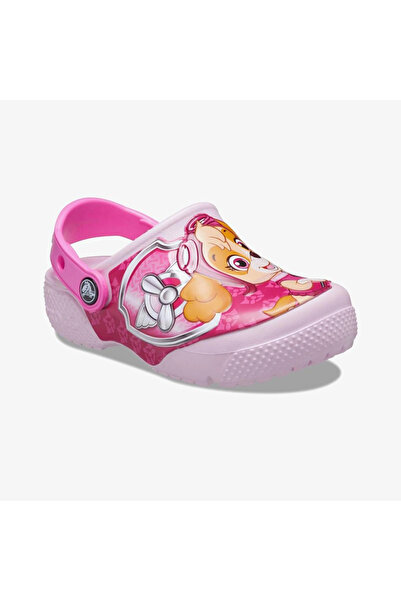 Crocs Fl Paw Patrol Patch Kids Clog t 207487-6Gd Children's Slippers Pink Jus...