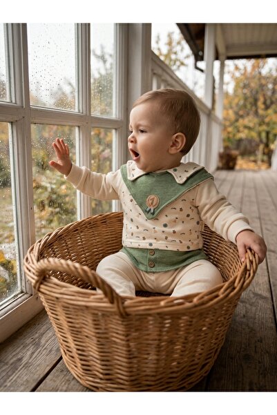 INFANT Set hanorac și pantaloni bebe cu glugă și imprimeu sport - 2 culori di...