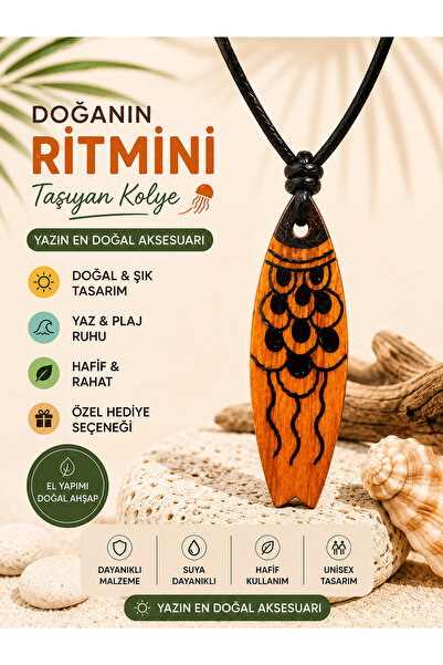 TUTU DESİGN Surf Board Men's Women's Necklace