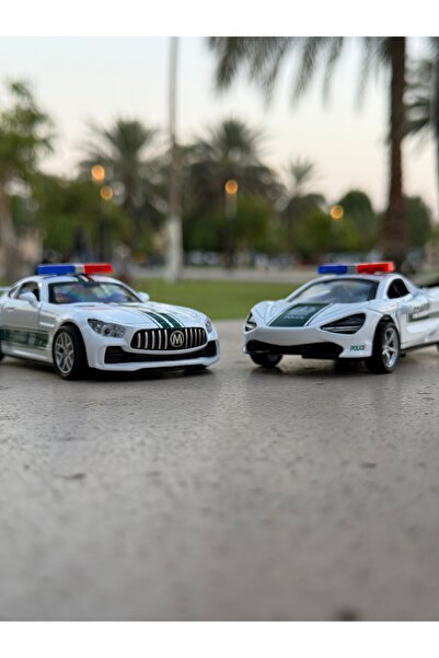 Others Supercar Police Toy Car Set – Pack of 2 Die-Cast Alloy Police Vehicles...