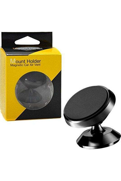 OEM Suport auto pentru telefon cu magnet, negru. Cod: 25052