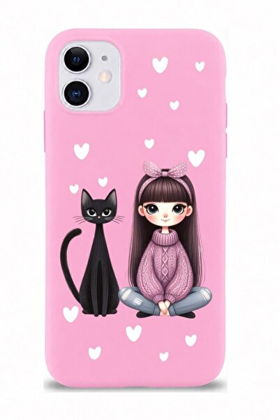3GEN CASE iPhone 11 Uyumlu İkonik Desenler Serisi Lansman Kılıf İçi Kadife Ka...