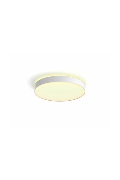 Philips Plafonieră inteligentă 55.1cm Albă cu LED integrat și telecomandă