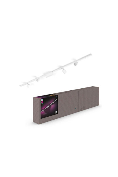 Philips Σποτ LED Θερμό Λευκό με 4 Λαμπτήρες σε Λευκό Χρώμα, Κωδικός: 92900311...