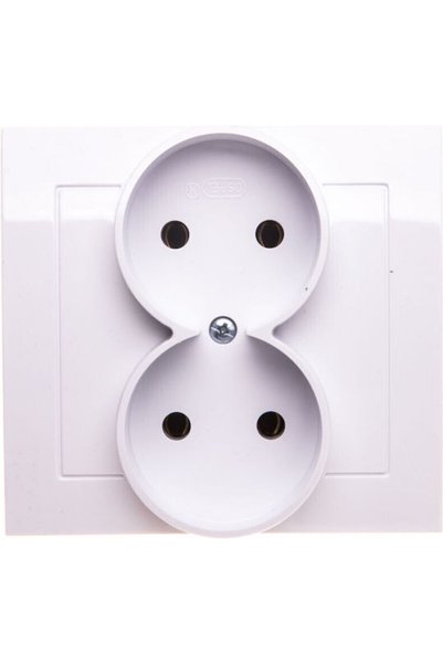 OSPEL Priză electrică albă 1 buc.