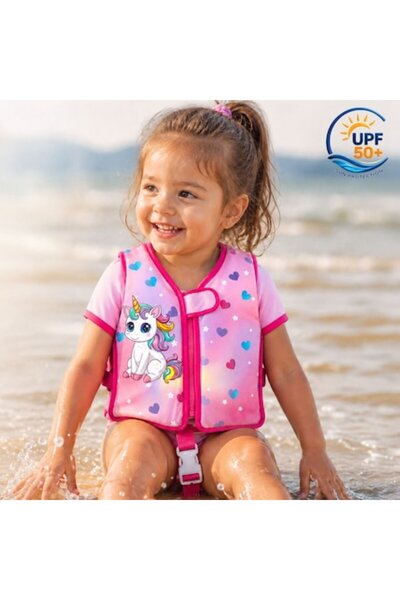 OEM Vestă de înot din spumă Unicorn pentru copii 3-6 ani 19-30 kg