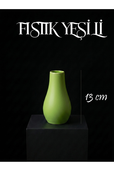 CANSEB Elegance Premium - 13cm Tall - Decorative Dry Flower Vase - Hand-Paint...