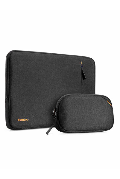 Tomtoc Husă reciclată A13 pentru laptop de 14 inch, negru