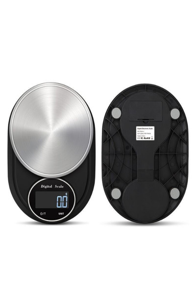 OEM Cantar electronic de bucatarie, Digital , 3kg/0.1g, Functia de tara, Conv...