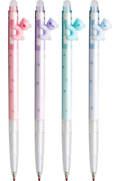 HAPPY COLOR Pixuri ștergibile Gdd Bears Pastel 0.5mm Albastru 12 bucăți