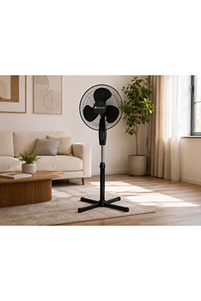 Dreimann Ventilator de podea Reimann RMN40-16, 40 cm, oscilant, 3 trepte de v...