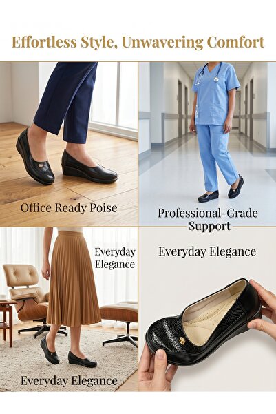 Saudi Step Cloud Soft Women Medical Shoes, Ergonomic Arch Support, No Burden ...