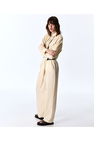 Twist DRAPELİ BARREL FİT PANTOLON