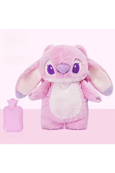 Buldug Hot Water Bag & Plush Character: Cute Pink Rabbit Design