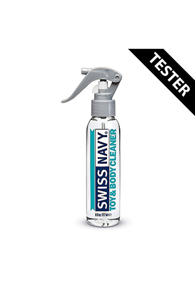 SWISS NAVY Curățitor pentru jucării și corp - 6 fl oz / 177 ml - TESTER