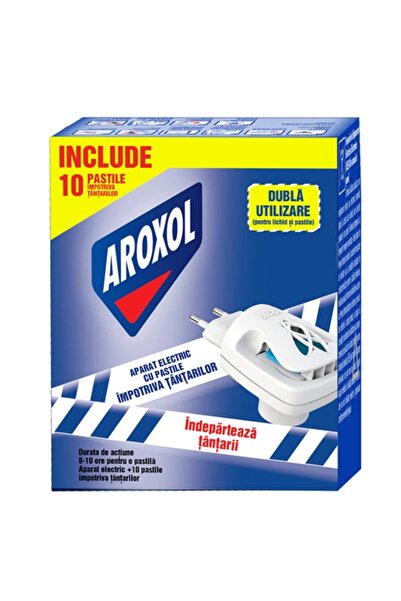 OEM Aparat impotriva tantarilor Aroxol cu 10 pastile pentru interior