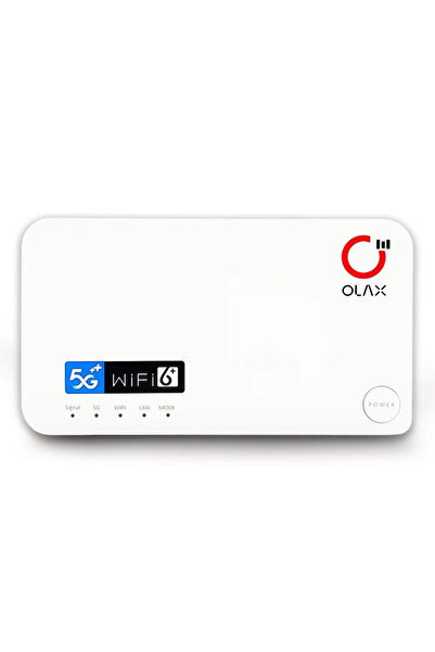 OLAX router 5G LTE G5010 με LAN θύρα, Wi-Fi 6, dual band, 4000mAh