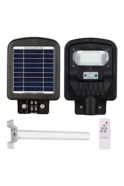 POWERTECH LED ηλιακός προβολέας HLL-0126, χειριστήριο, PIR, 50W, 5000mAh