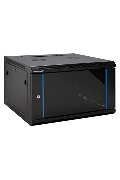 POWERTECH επιτοίχια καμπίνα rack 19" NETW-0037, 600 x 450 x 370mm, 6U