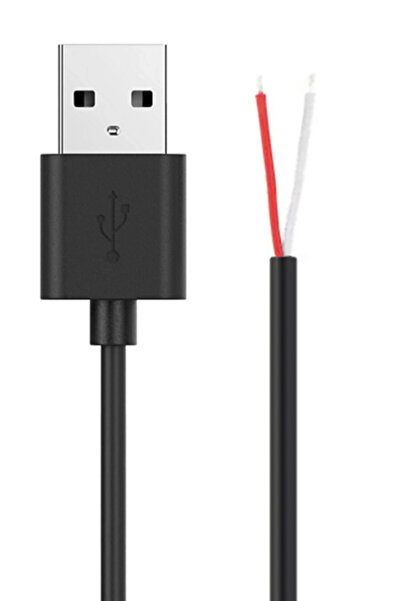 POWERTECH καλώδιο USB CAB-U157 με ελεύθερα άκρα, 1m, μαύρο