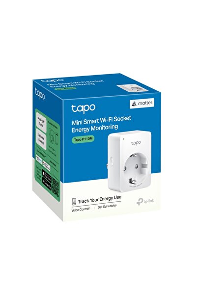 OEM TP-Link Tapo P110M Mini Smart Matter Wi-Fi Plug και Έλεγχο Κατανάλωσης Εν...