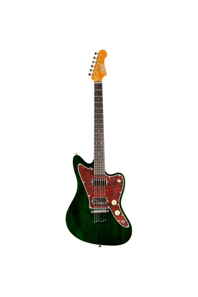 jet guitars Jet JJ-350 GR R HH Elektro Gitar (Green)