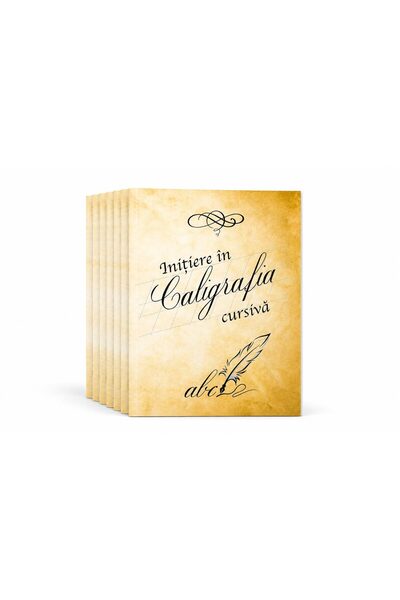 Libra 8+2 FREE Cursive Calligraphy Initiation A4 Notebook 32 pages