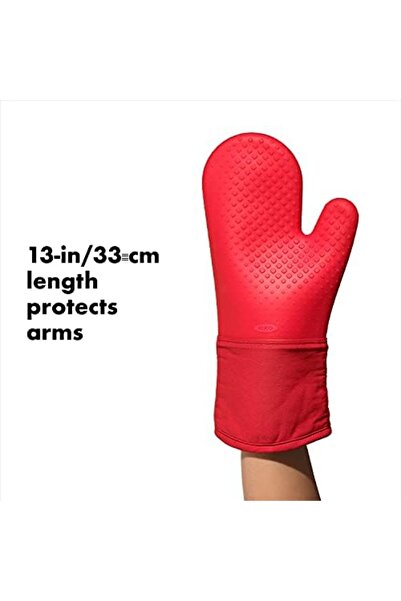 Yıldızan Msa Shop Gg Silicone Oven Glove Red 931845